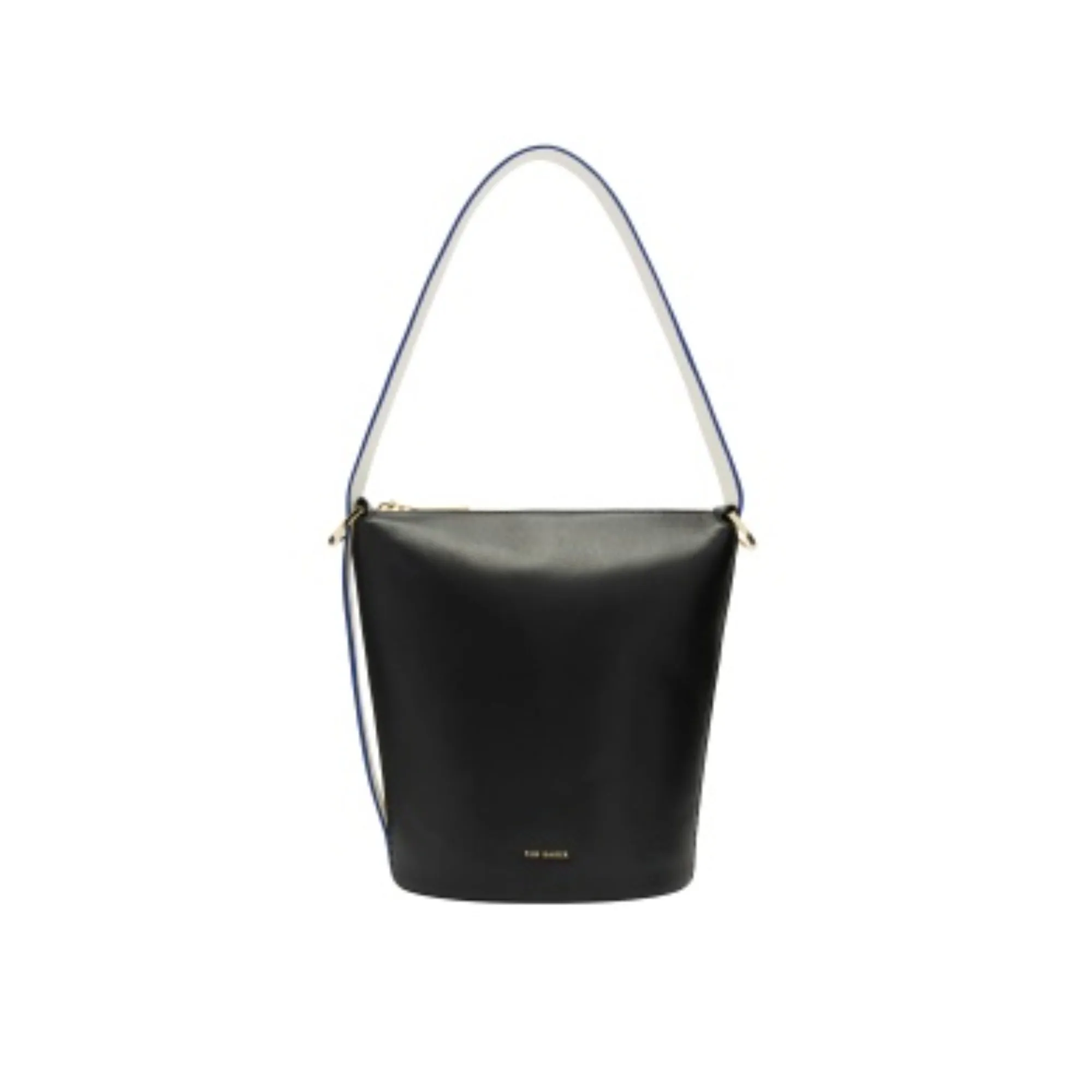 Women Endora-Chain Zip Bucket Bag - Black