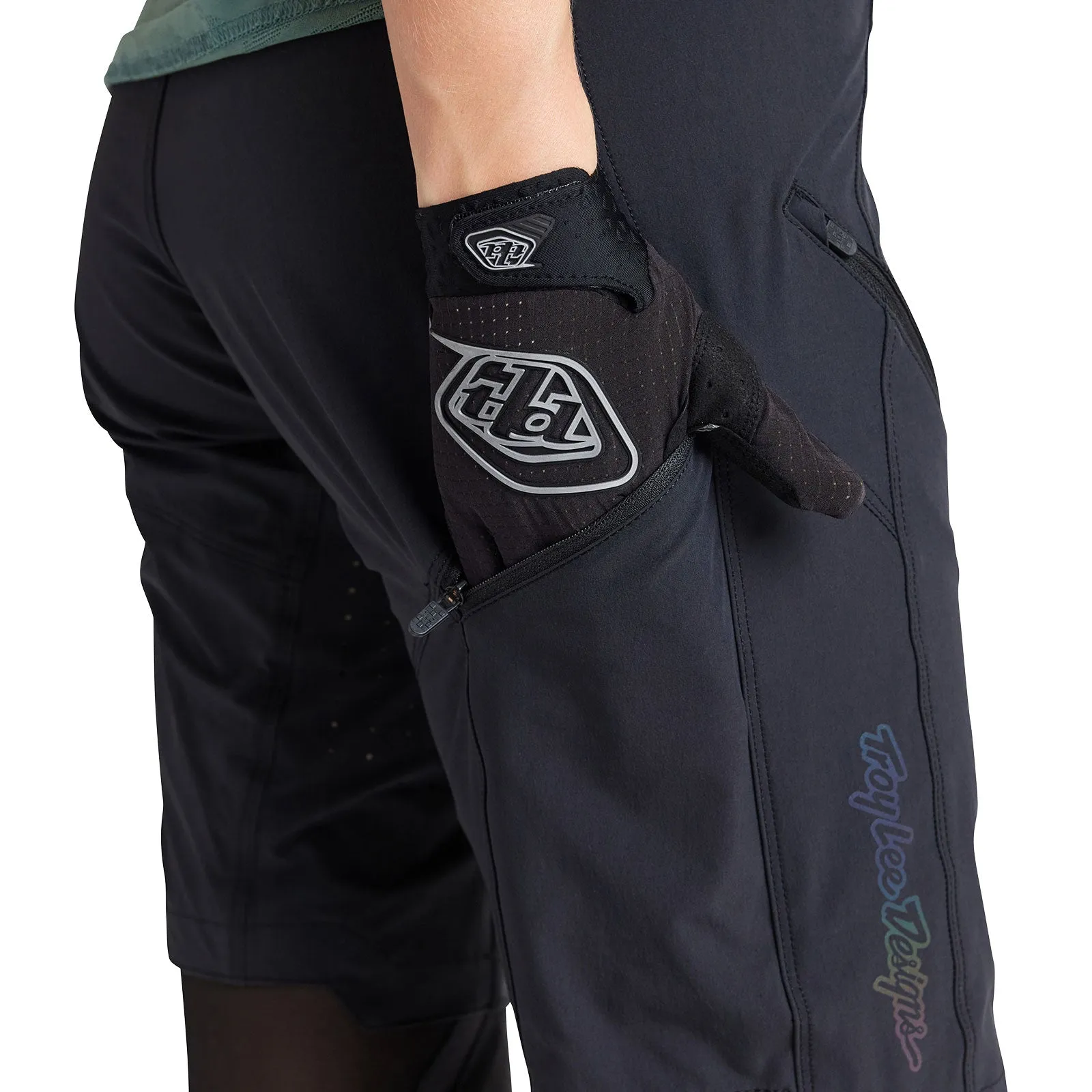 Womens Lilium Short No Liner Solid Black