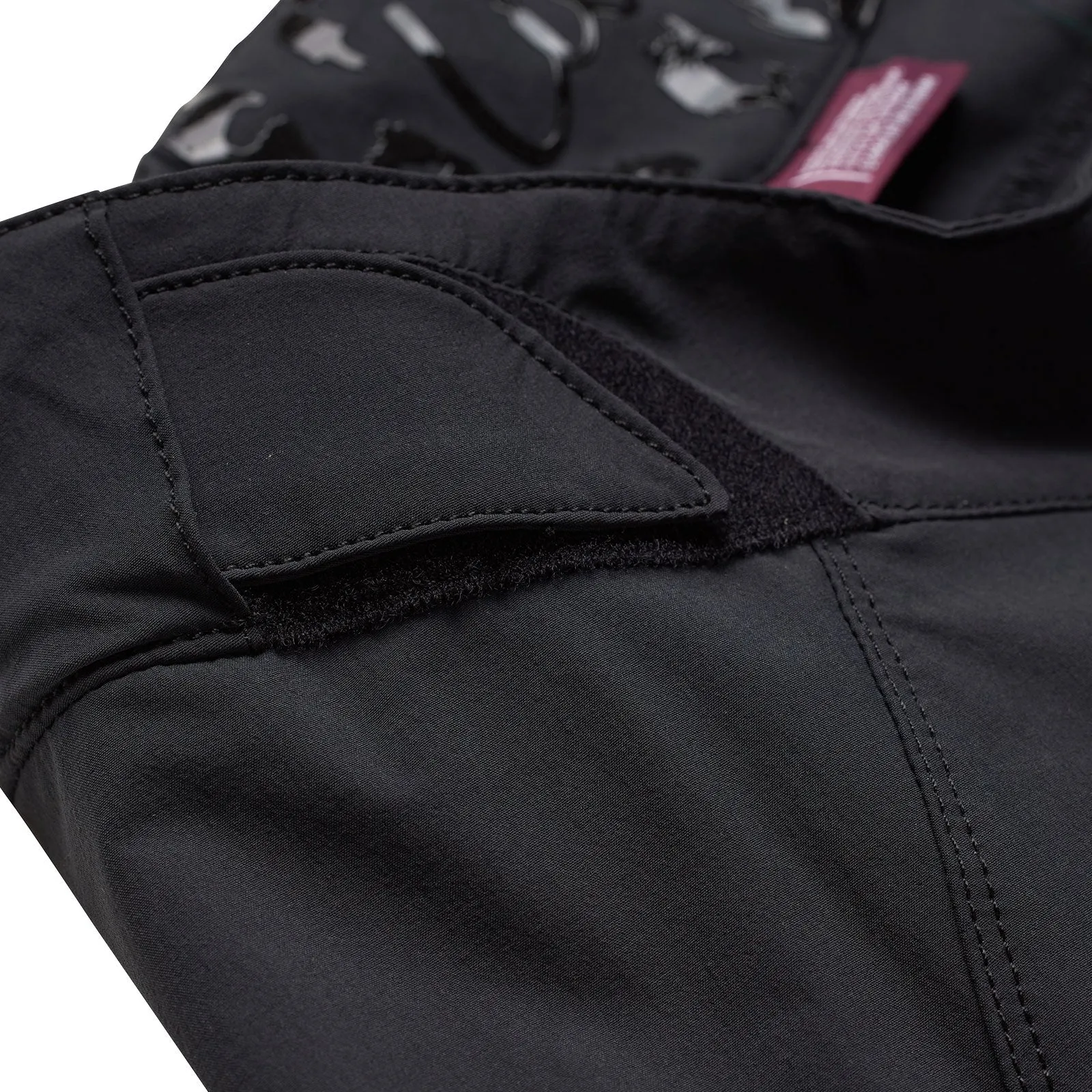 Womens Lilium Short No Liner Solid Black