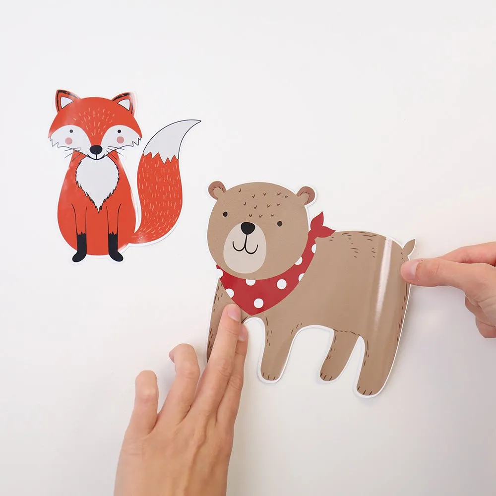 Woodland Friends Wall Stickers