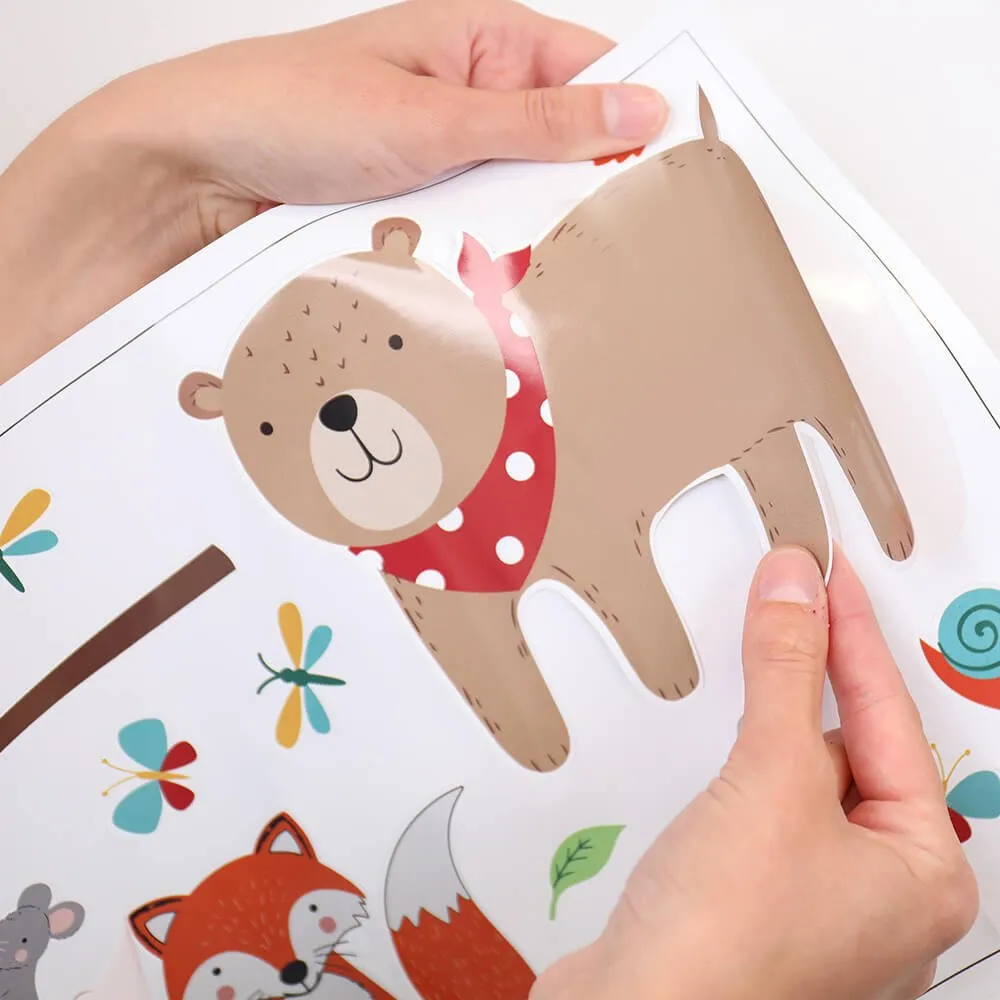 Woodland Friends Wall Stickers